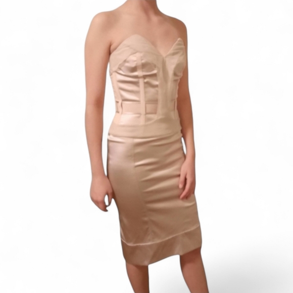 Archival STELLA MCCARTNEY Vogue x Met Gala × AW03 Runway Corset Dress Y2K SJP - Picture 12 of 16